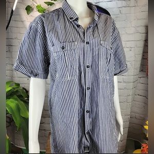JACK & JONES button down pinstripe shirt